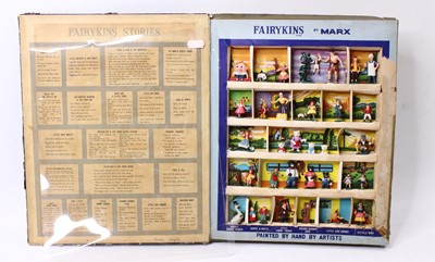 Lot 2009 - Marx Fairykins Nursery Rhyme Themed plastic...