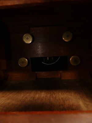 Lot 1253 - Vulliamy of London - a circa 1845 mahogany...