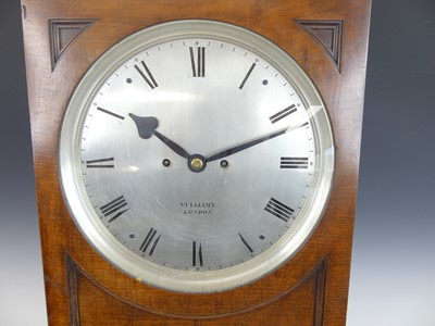 Lot 1253 - Vulliamy of London - a circa 1845 mahogany...