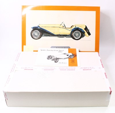 Lot 1730 - Pocher Torino 1/8th scale white metal factory...