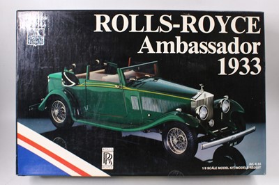 Lot 1734 - Pocher K83 1/8th scale kit for a Rolls Royce...