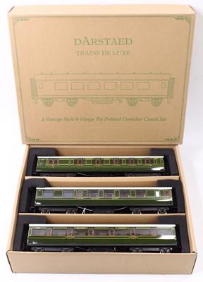 Lot 224 - Set of three Darstaed bogie coaches, SR...