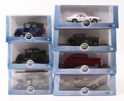 Lot 939 - Collection of 7 boxed as issued Oxford Diecast...