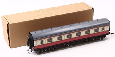 Lot 237 - Darstaed 0 gauge 12-wheeled bogie coach, BR...