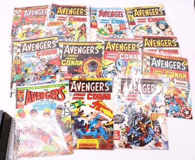 Lot 1936 - 22 various 1970s The Avengers and 25th...