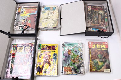 Lot 1937 - 3 boxes containing a quanity of DC, Marvel and...