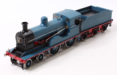 Lot 100 - A GNR(I) gauge 1 4-4-0 unfinished loco, built...