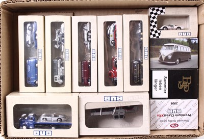 Lot 967 - A collection of 11 Bub 1/87 scale diecast...