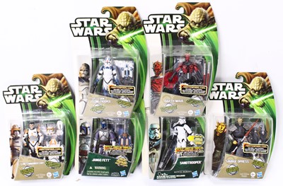 Lot 1841 - Hasbro Star Wars group of 6 Clone Wars and...