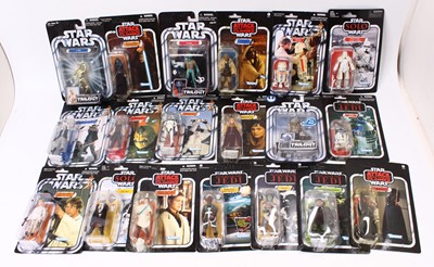 Lot 1858 - Kenner/Hasbro Star Wars group of 19 Attack Of...