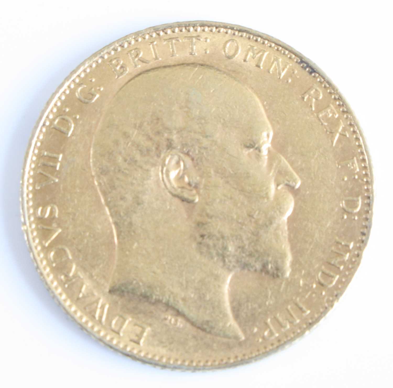 Lot 3105 - Great Britain, 1910 gold full sovereign,...