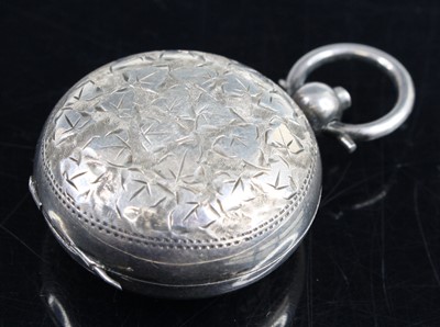 Lot 3328 - A late Victorian silver sovereign case,...