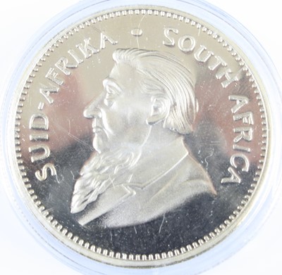 Lot 3098 - South Africa, 1967 gold Krugerrand, obv;...