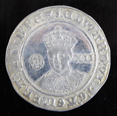 Lot 3136 - England, Edward VI (1547-1553) silver shilling,...