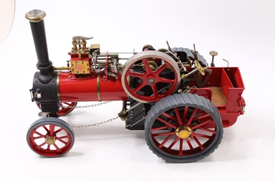 Lot 24 - 1 inch scale live steam traction engine...