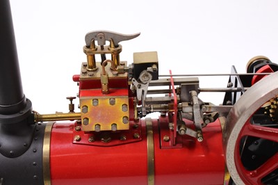 Lot 24 - 1 inch scale live steam traction engine...