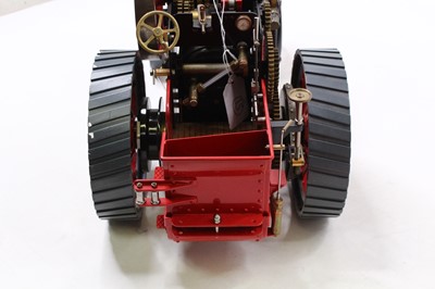 Lot 24 - 1 inch scale live steam traction engine...