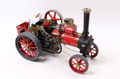 Lot 24 - 1 inch scale live steam traction engine...