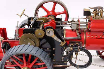 Lot 24 - 1 inch scale live steam traction engine...