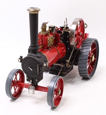 Lot 24 - 1 inch scale live steam traction engine...