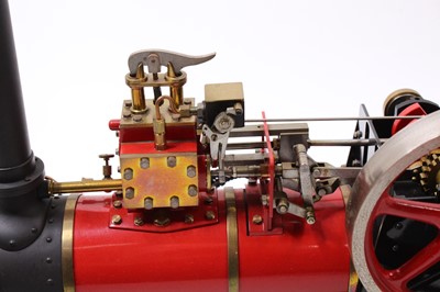 Lot 24 - 1 inch scale live steam traction engine...