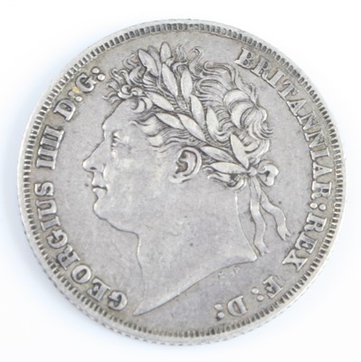 Lot 3316 - Great Britain, 1824 shilling, obv George IIII...