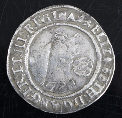 Lot 3006 - England, 1566 sixpence, Elizabeth I...