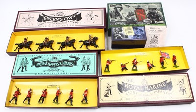 Lot 2113 - Collection of Britains Boxed soldiers and sets...