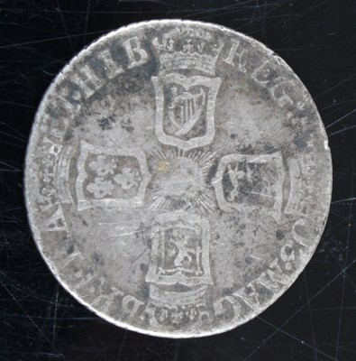 Lot 3015 - England, 1703 sixpence, Queen Anne draped bust...