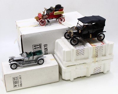 Lot 982 - Collection of 3 Franklin Mint 1/24th scale...