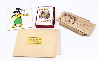 Lot 2001A - Collection of vintage 1930s magic tricks and...