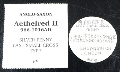 Lot 3034 - England, late Anglo-Saxon, Aethelred II...