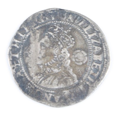 Lot 3038 - England, 1562 threepence, mm pheon, obv:...