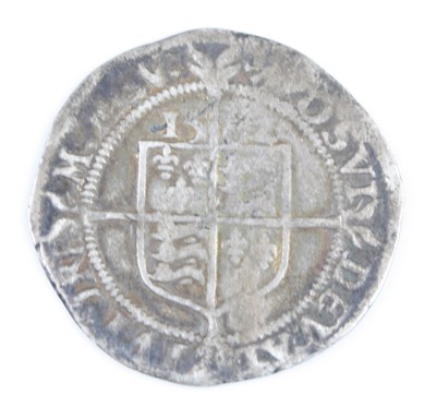 Lot 3038 - England, 1562 threepence, mm pheon, obv:...