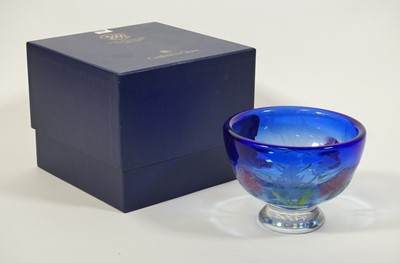 Lot 32 - A Caithness coloured glass table bowl,...