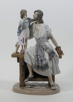 Lot 48 - A Lladro porcelain figure group of San Jose...