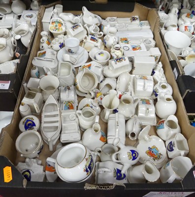 Lot 76 - A collection of crested ware, primarily for...