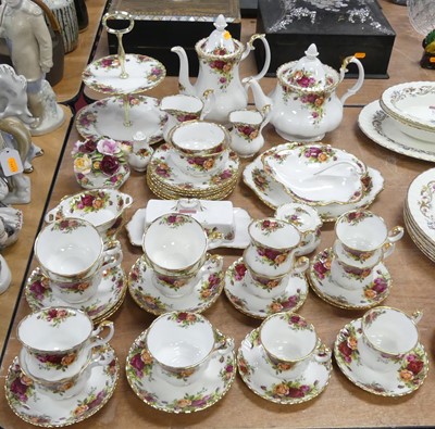 Lot 127 - A Royal Albert Old Country Roses tea and...