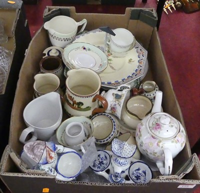 Lot 199 - A collection of ceramics, to include Devon...