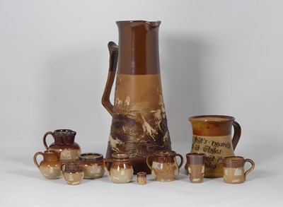 Lot 220 - A collection of Doulton stoneware, to include...