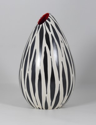 Lot 231 - A Beswick vase, of tapering ovoid form,...