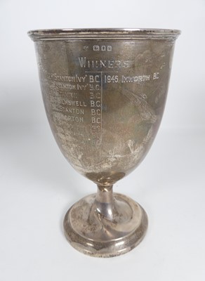 Lot 263 - A George V silver trophy cup, inscribed The...