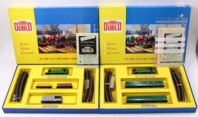 Lot 268 - Two Hornby-Dublo 2-rail Tank 0-6-0 sets:...