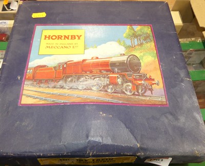 Lot 1503 - A Hornby 0 gauge clockwork goods train set