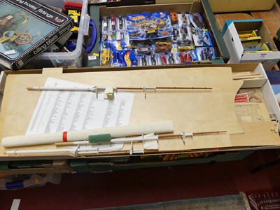 Lot 1516 - A Cutty Sark No. 56 wooden boat kit set...