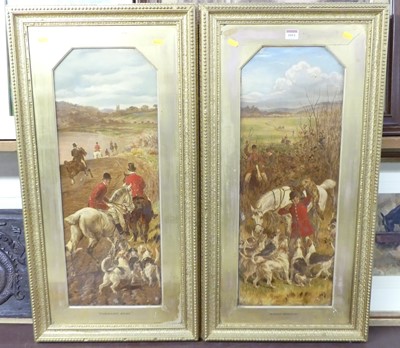 Lot 1011 - After William H. Hopkins (1825-1892) - Pair;...