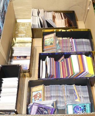 Lot 1528 - A box containing a quantity of Yu Gi Oh...