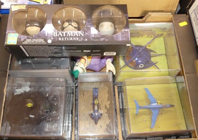 Lot 1548 - A tray of Batman modern issue diecast and...