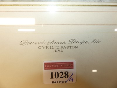 Lot 1028 - Cyril T. Paston (20thc) - Pound Lane, Thorpe,...