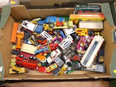 Lot 1614 - A quantity of loose and play worn diecast to...